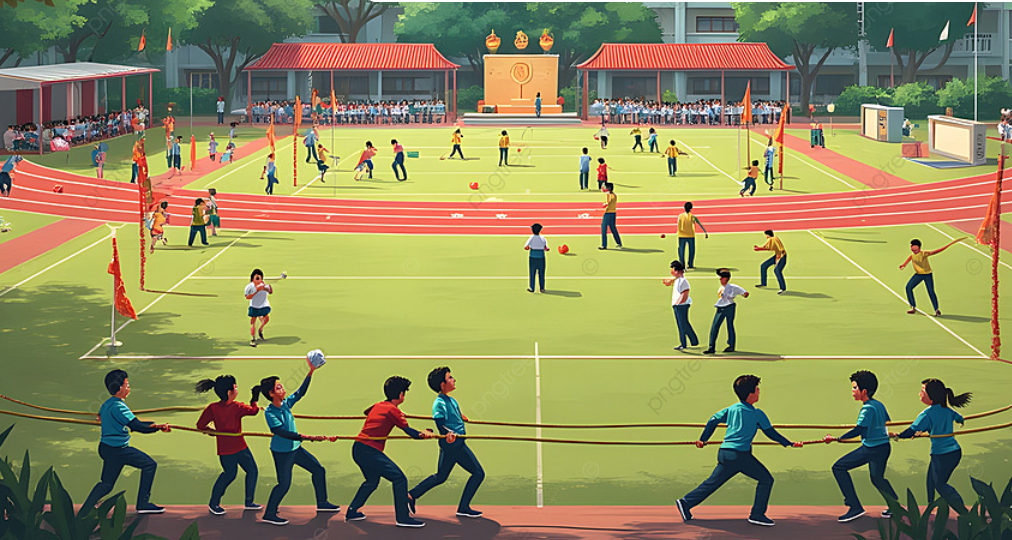 Lapangan Olahraga & Area Aktivitas
