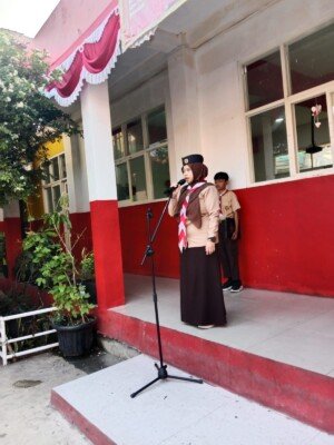 Semangat Hari Pramuka ke-65, SD Negeri Pabuaran 03 Bojonggede Tanamkan Kedisiplinan dan Kemandirian